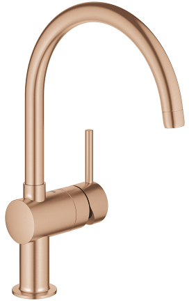 Grohe Minta mitigeur de cuisine sur pied Brushed Warm Sunset 32917DL0