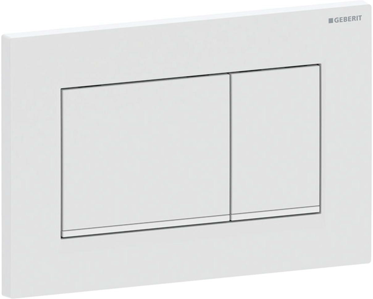 Geberit Sigma20 bouton de chasse d'eau pour WC blanc 115.883.11.1