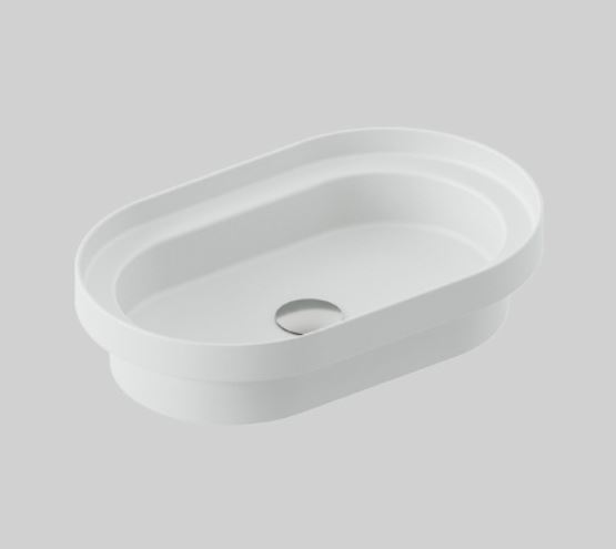 Art Ceram Fuori lavabo 58.3x36.3 cm ovale encastrée blanc TFL03301;00