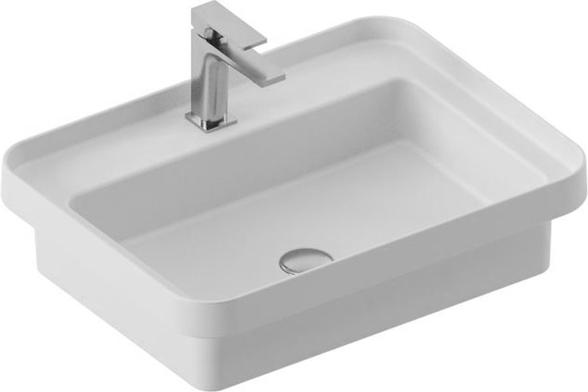 Art Ceram Fuori lavabo 60.5x45.5 cm rectangulaire encastrée blanc TFL03401;00