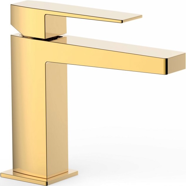 Tres Slim Exclusive mitigeur de lavabo sur pied doré 202.103.01.OR