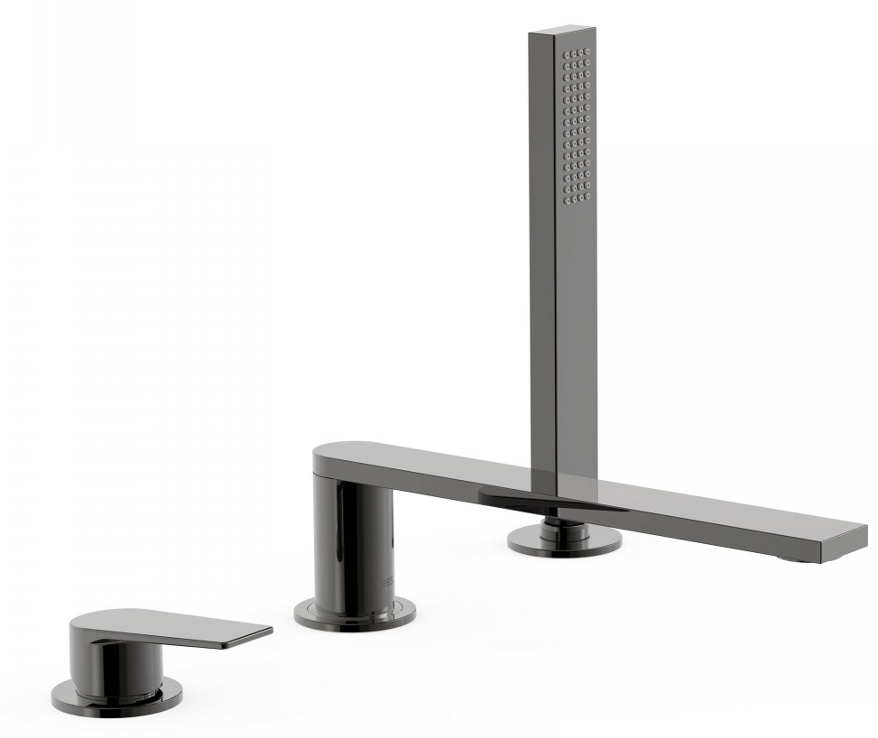 Tres Project mitigeur bain-douche pour baignoire noir 211.161.03.KM