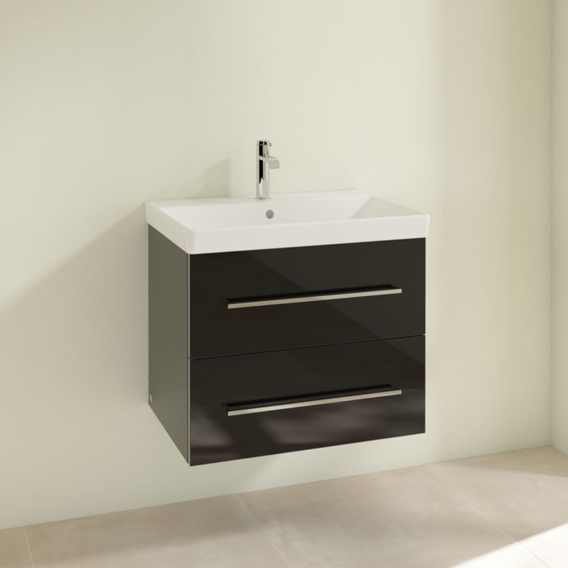 Villeroy & Boch Avento armoire 63x45.2x51.4 cm sous-lavabo suspendu noir A89000B3