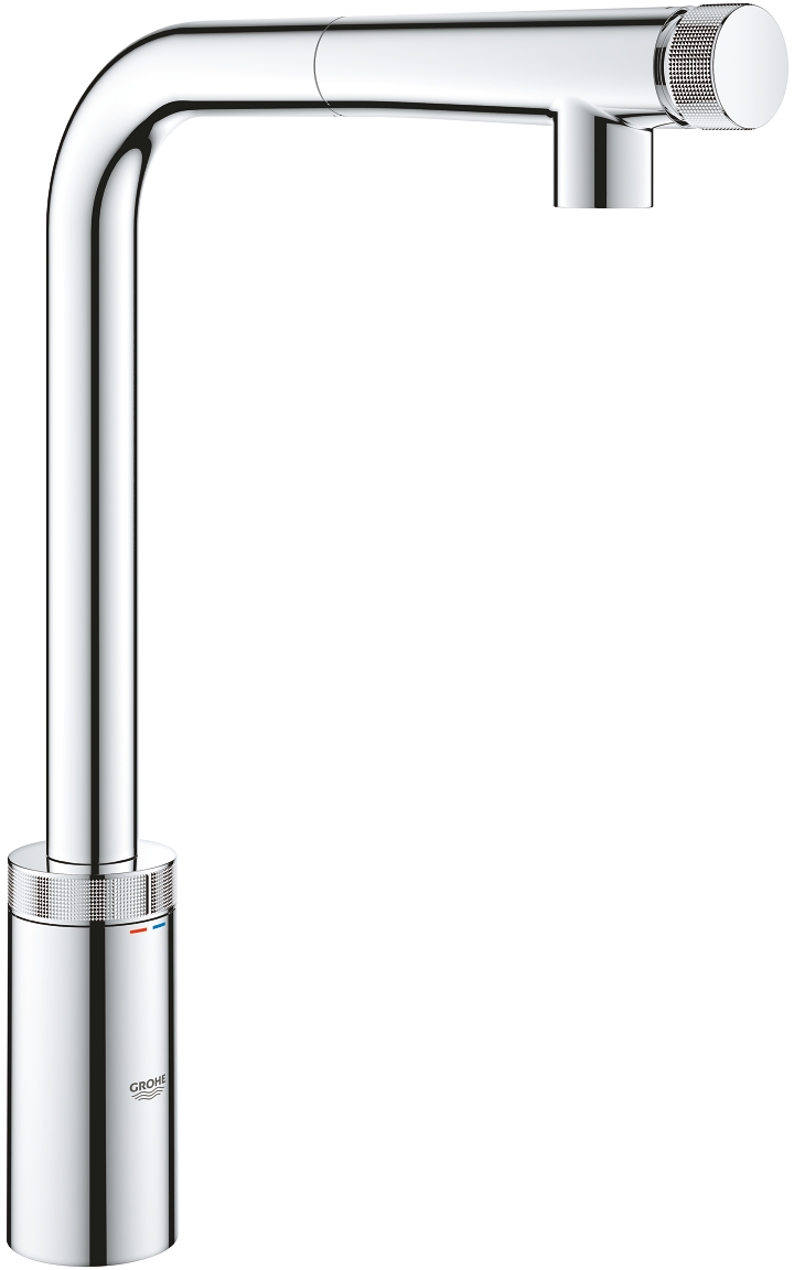 Grohe Minta mitigeur de cuisine sur pied StarLight Chrome 31613000