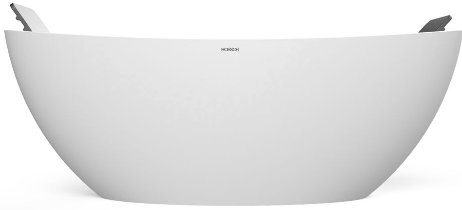 Hoesch Namur baignoire autoportante 160x75 cm ovale blanc 4404.013305