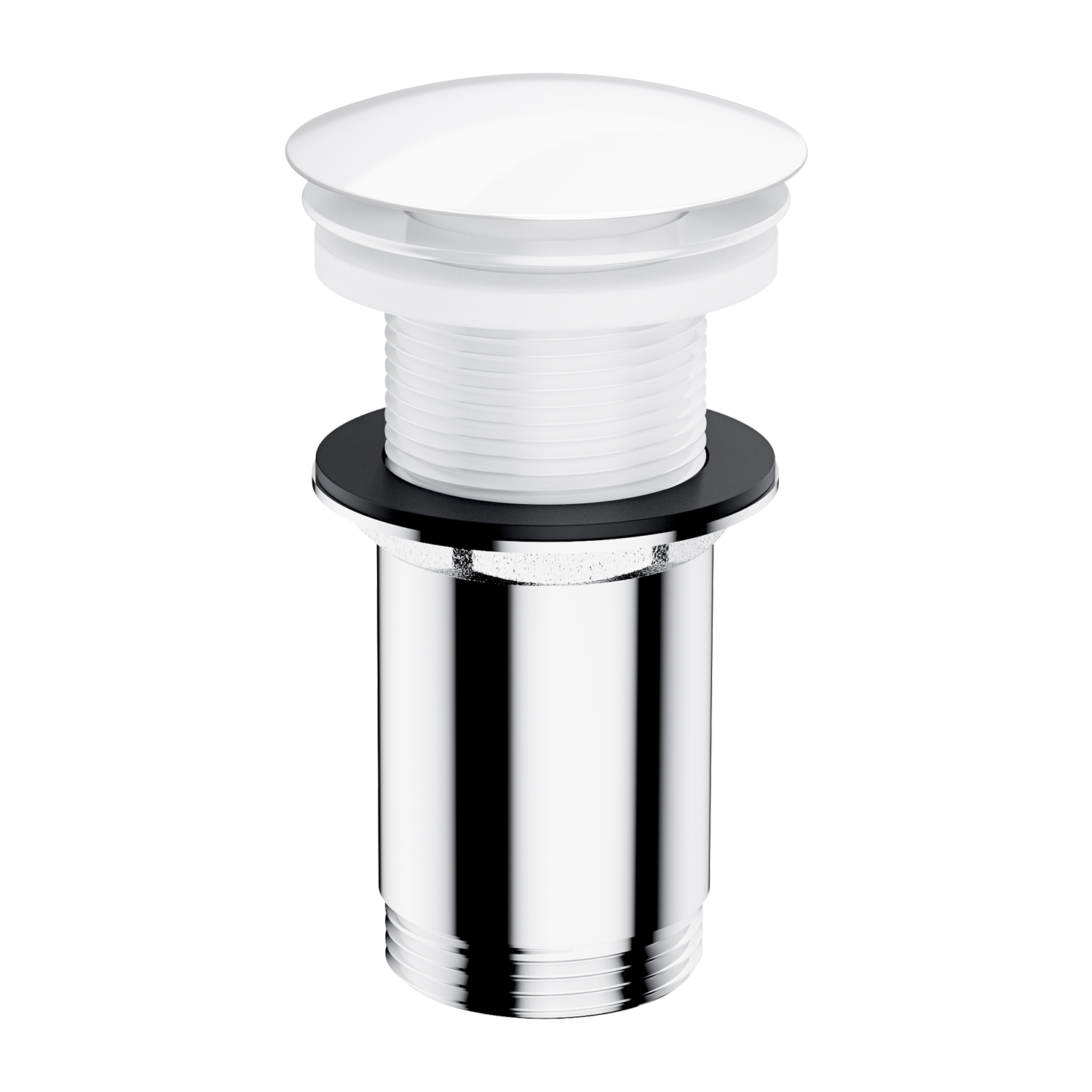 Omnires bonde de lavabo blanc A716BP