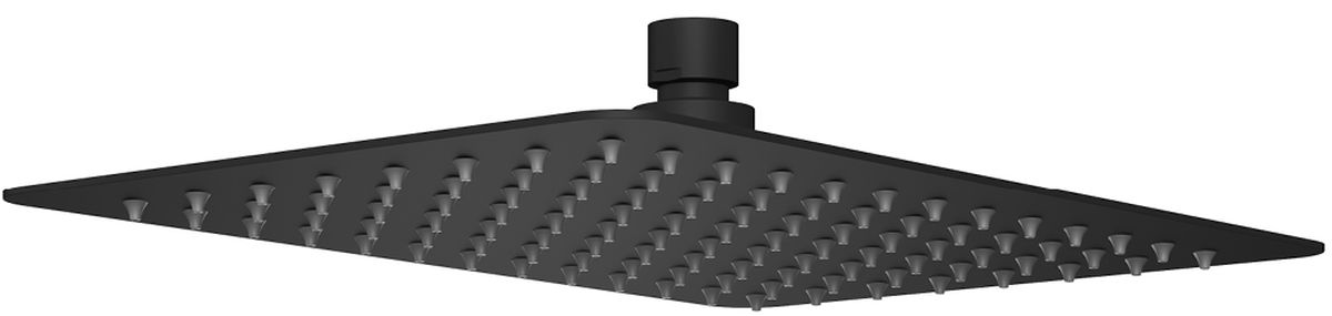 Excellent Slim douche à effet de pluie 30x20 cm rectangulaire noir AREX.3062BL