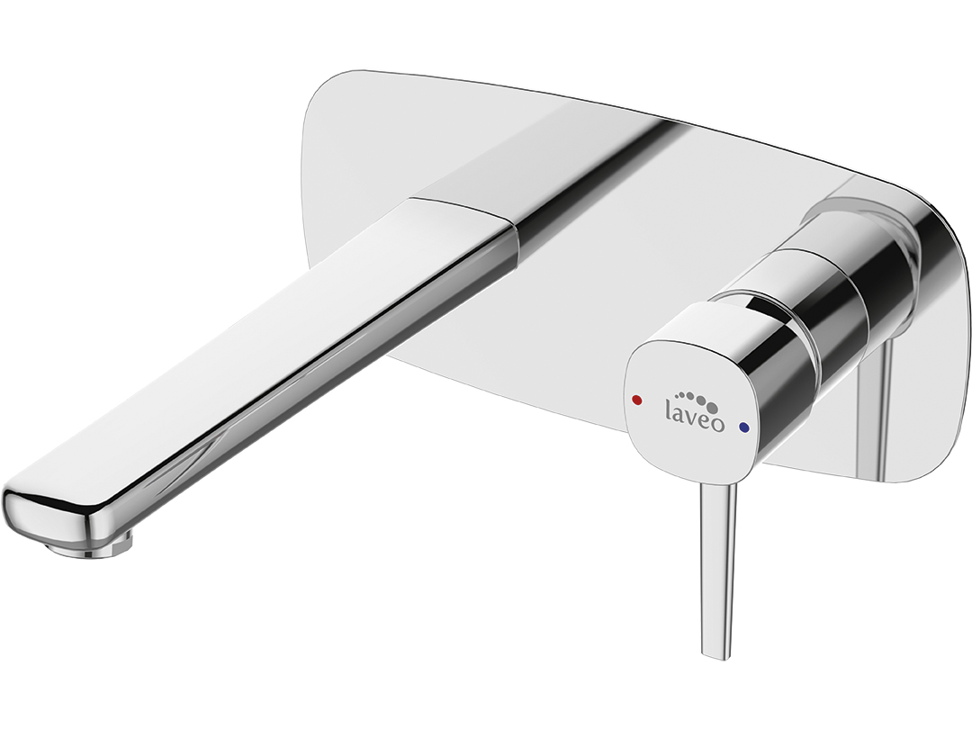Laveo Pola mitigeur de lavabo encastrée chrome BAP022P
