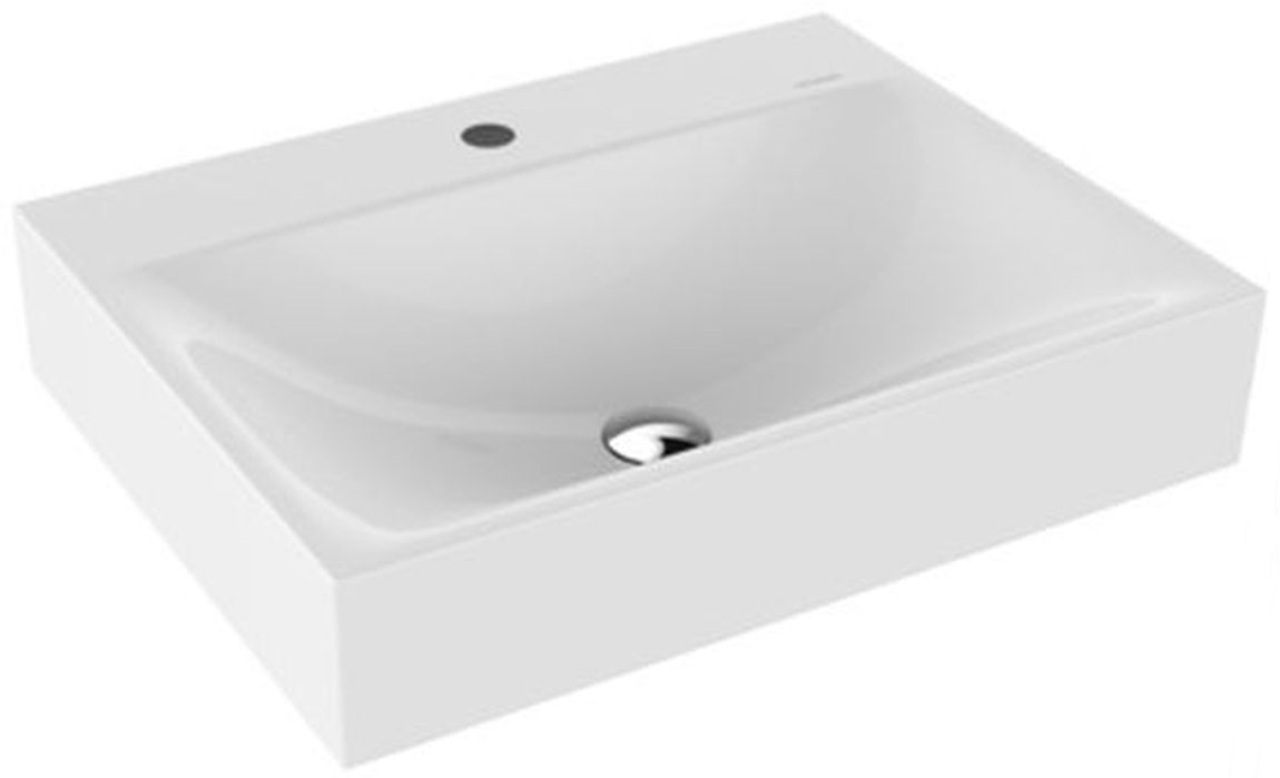 Kaldewei Silenio lavabo 60x46 cm rectangulaire classique blanc 904306303001