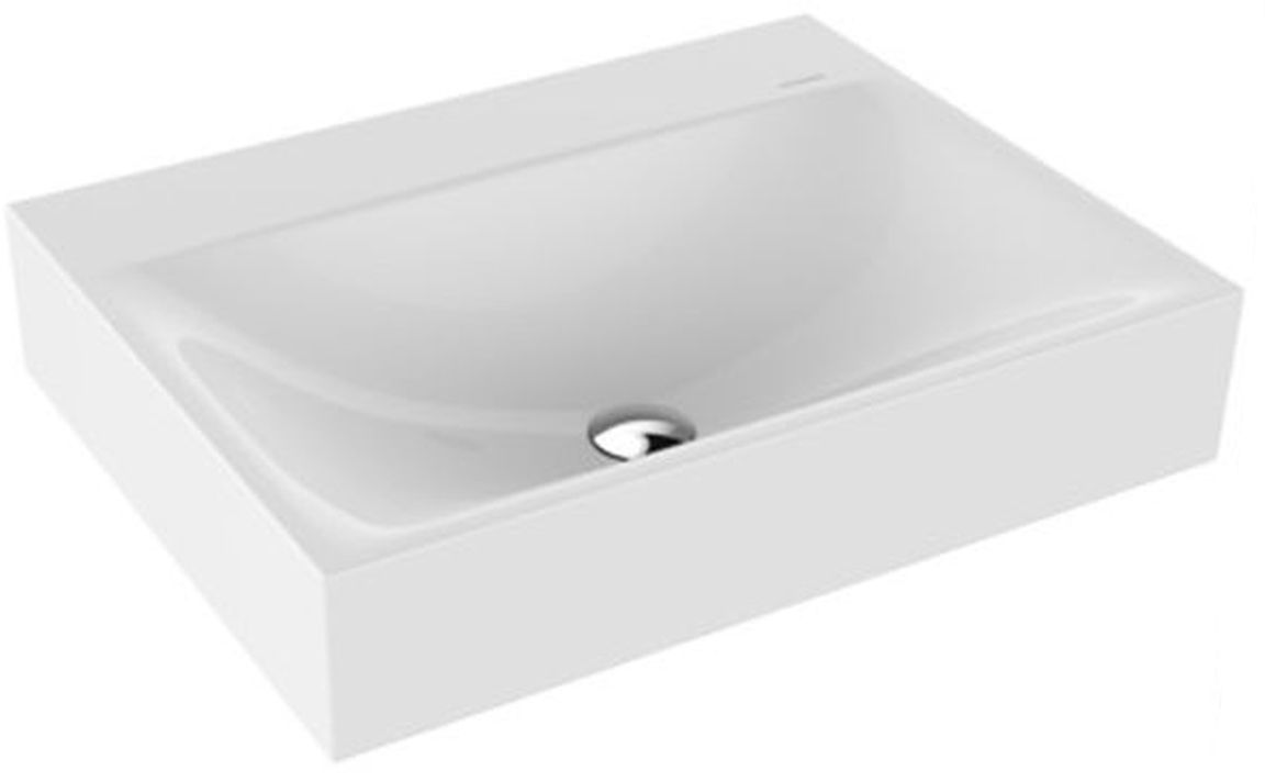 Kaldewei Silenio lavabo 60x46 cm rectangulaire classique blanc 904306313001