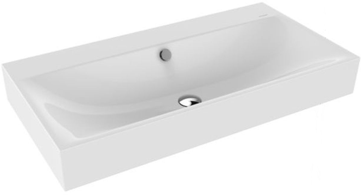 Kaldewei Silenio lavabo 90x46 cm rectangulaire classique blanc 904406003001