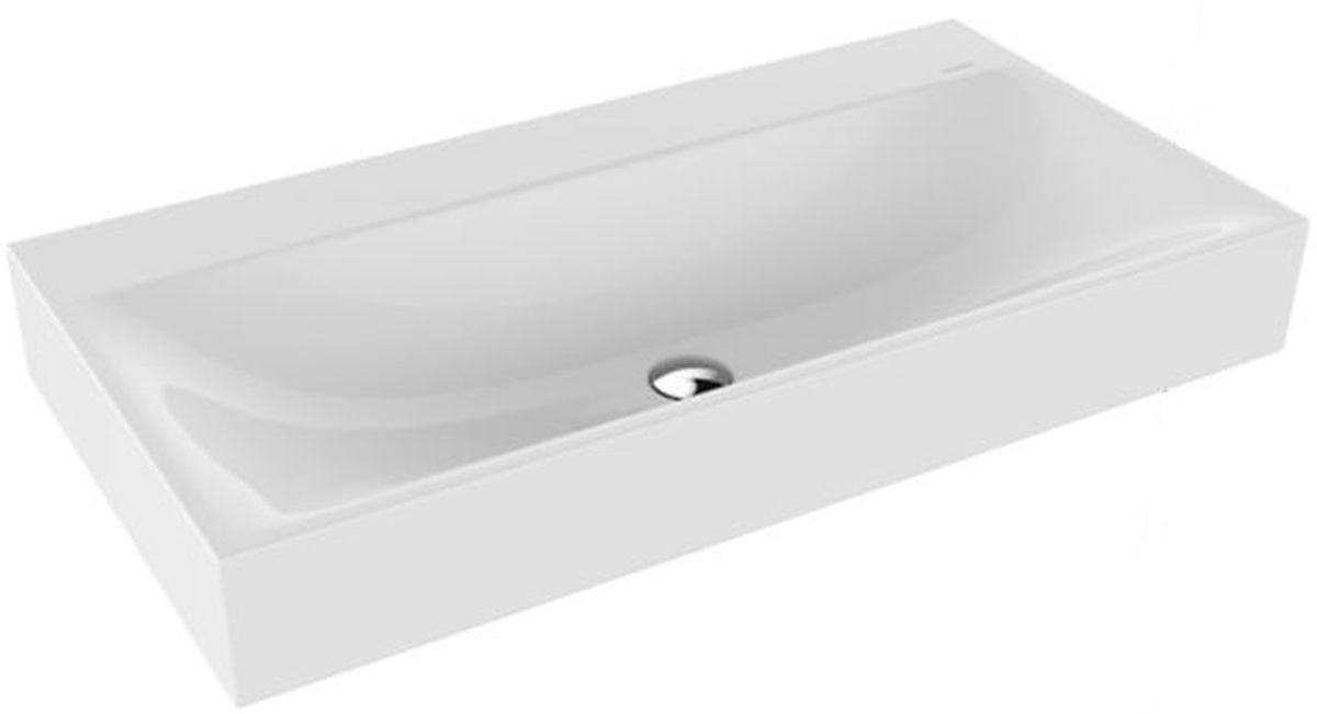 Kaldewei Silenio lavabo 90x46 cm rectangulaire classique blanc 904406313001