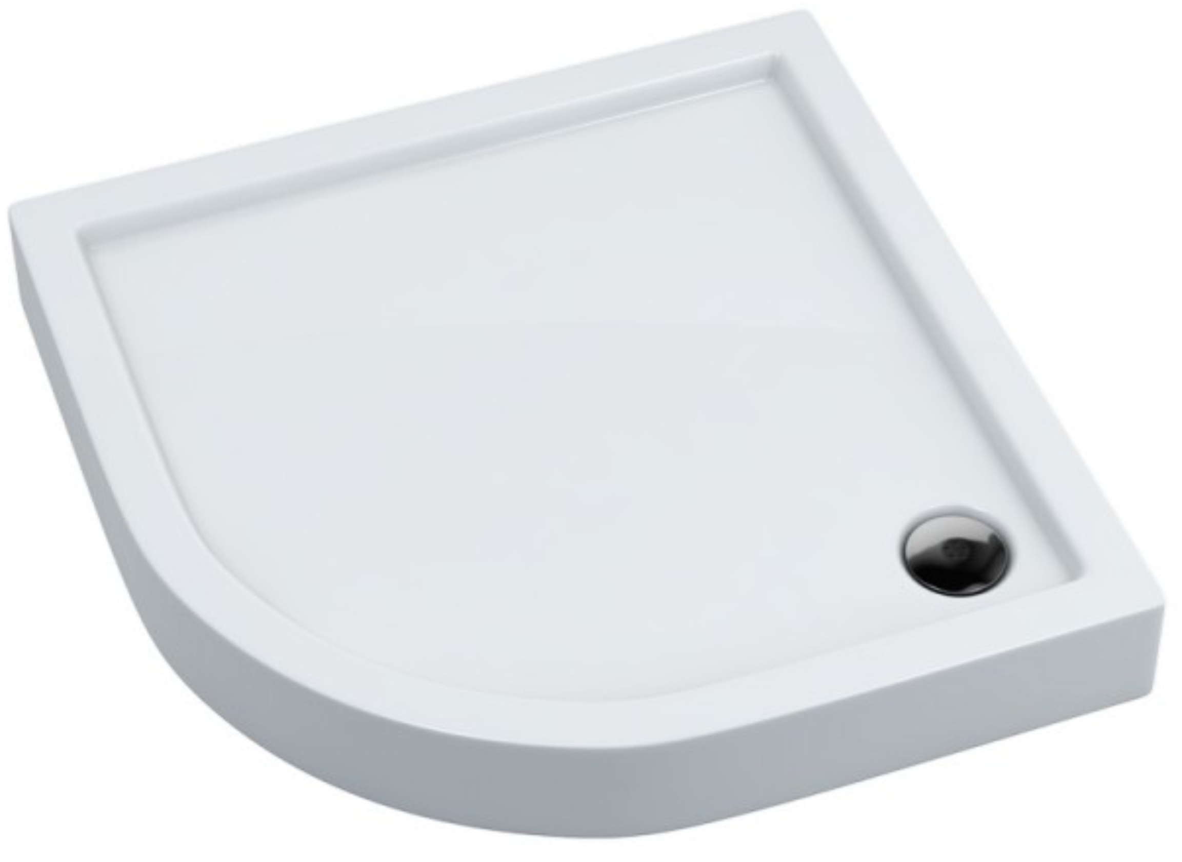 Schedpol Competia receveur de douche semi-circulaire 100x100 cm blanc 3.0165