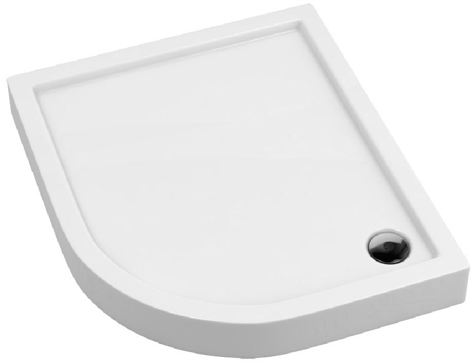 Schedpol Competia receveur de douche semi-circulaire 100x80 cm blanc 3.0171