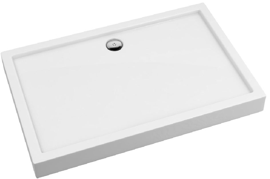 Schedpol Competia receveur de douche rectangulaire 140x80 cm blanc 3.0184