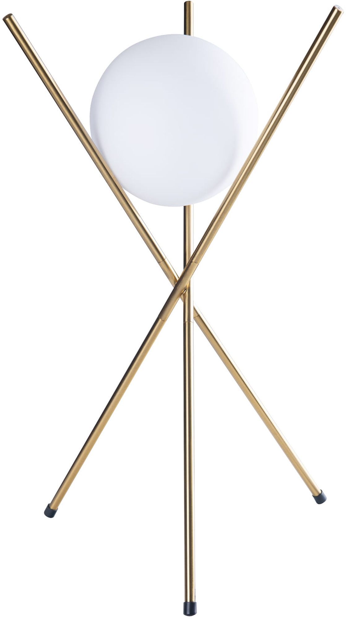 MaxLight Xena lampe de table 1x60 W blanc-laiton T0044