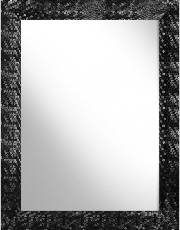 Ars Longa Rio miroir 62.2x112.2 cm rectangulaire noir RIO50100-C