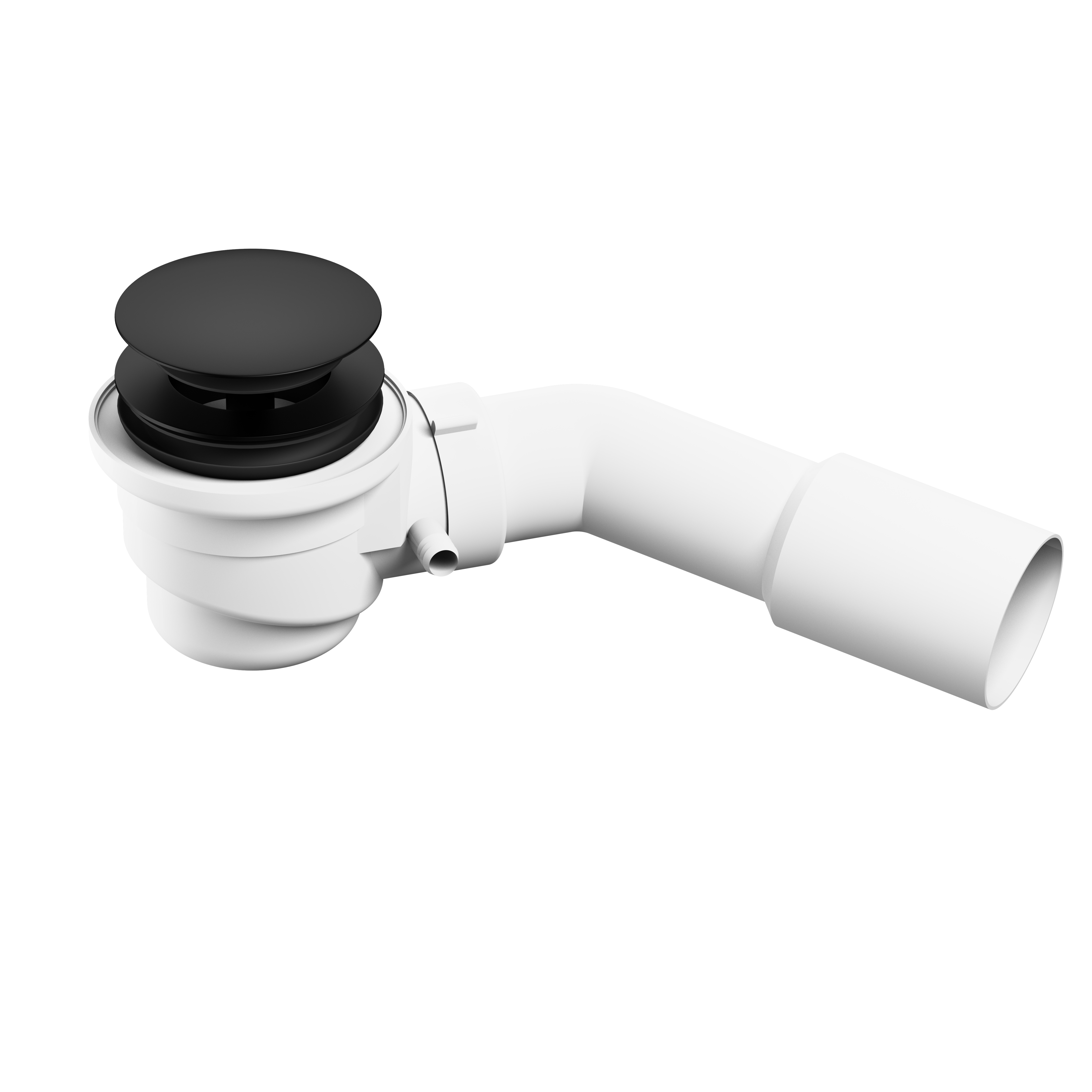Cersanit Universal siphon de baignoire noir S904-008