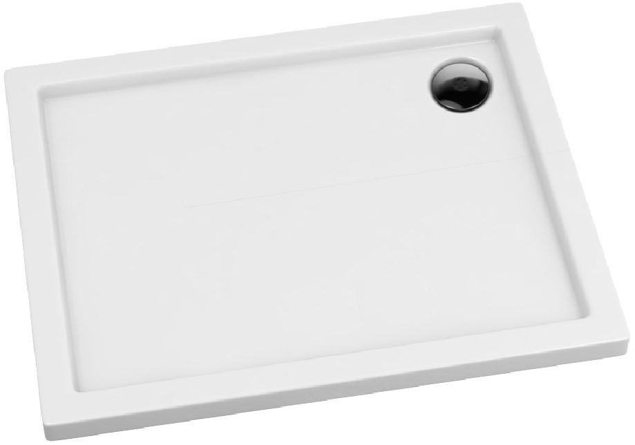 Schedpol Corrina receveur de douche rectangulaire 80x70 cm blanc 3.0253