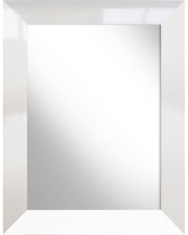 Ars Longa Milano miroir 114.4x64.4 cm rectangulaire blanc MILANO50100-B