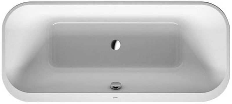 Duravit Happy D.2 baignoire autoportante 180x80 cm rectangulaire blanc 700453000000000