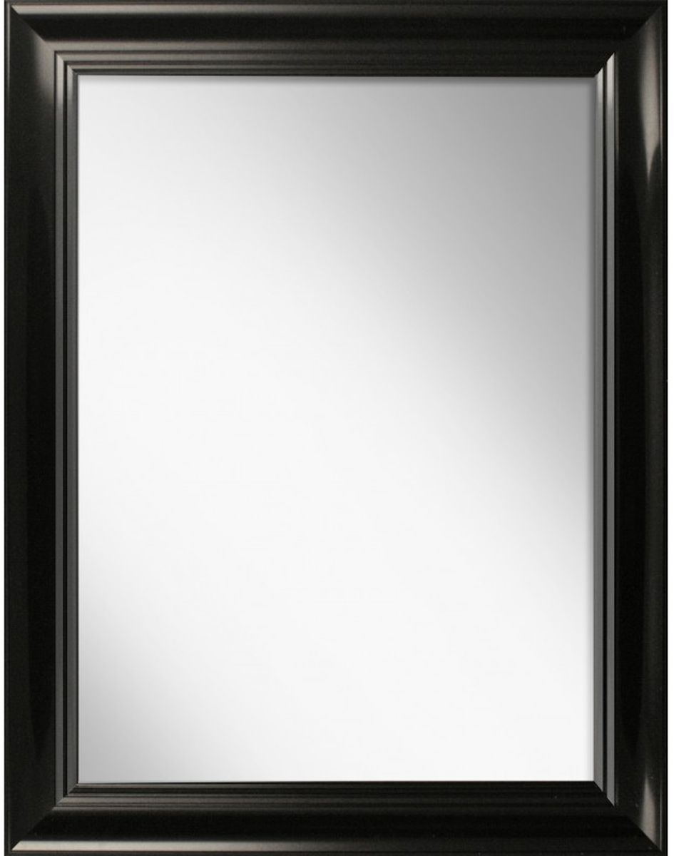 Ars Longa Roma miroir 82.2x82.2 cm carré noir ROMA7070-C
