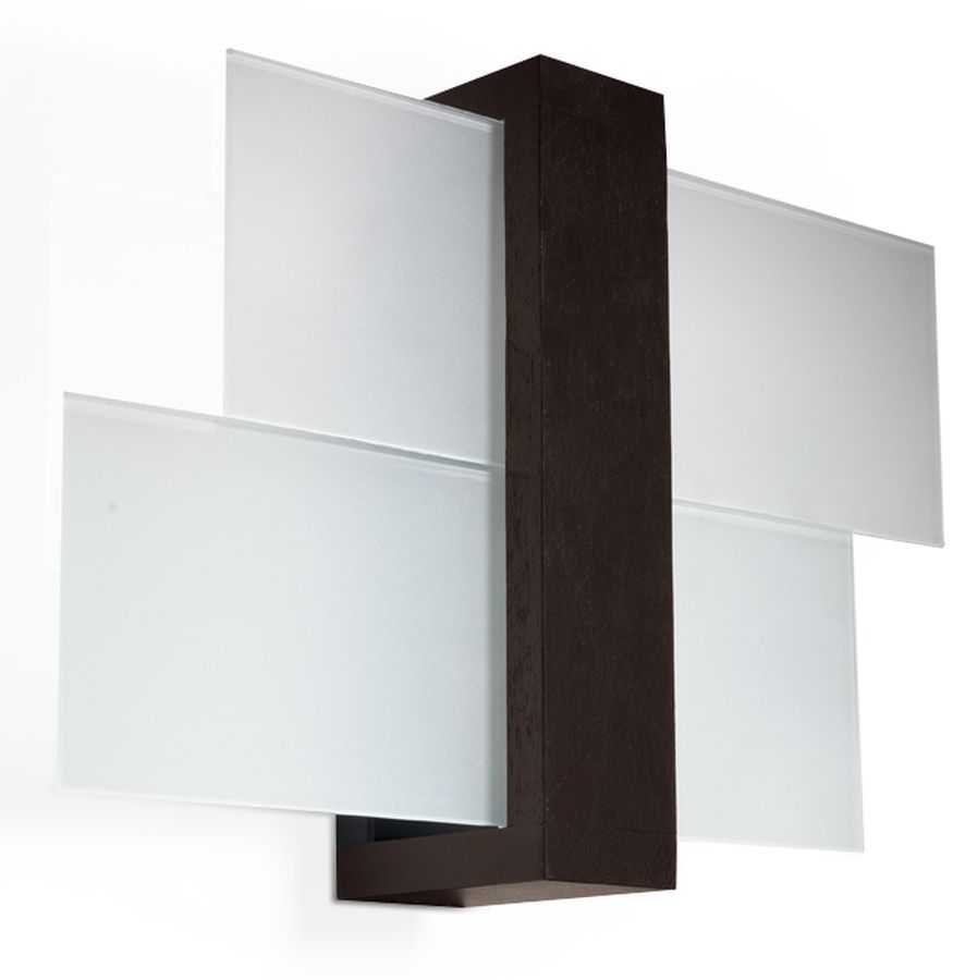 Sollux Lighting Feniks applique murale 1x60 W wengé SL.0075