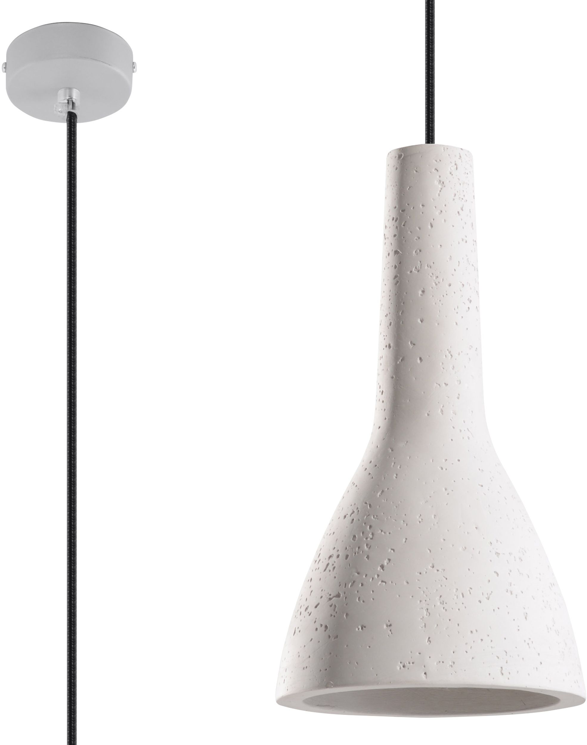 Sollux Lighting Empoli lampe suspendue 1x60 W gris/cendre SL.0280