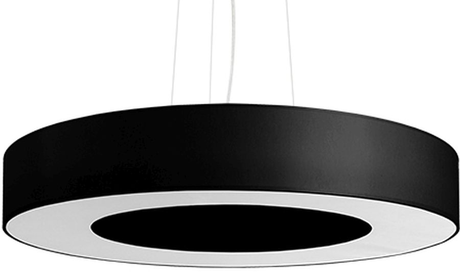 Sollux Lighting Saturno lampe suspendue 5x60 W blanc-noir SL.0750