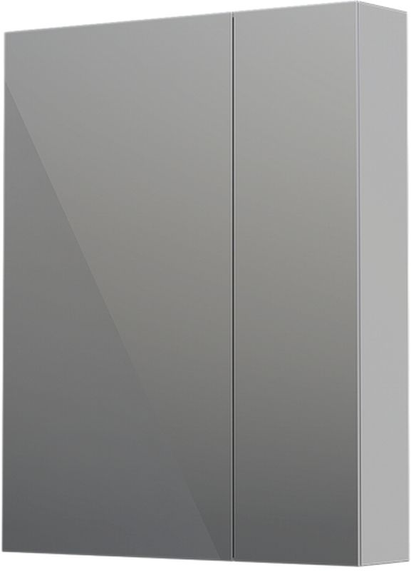 Oristo Neo armoire 60x13.5x75 cm avec miroir OR00-SGL2D-60-99