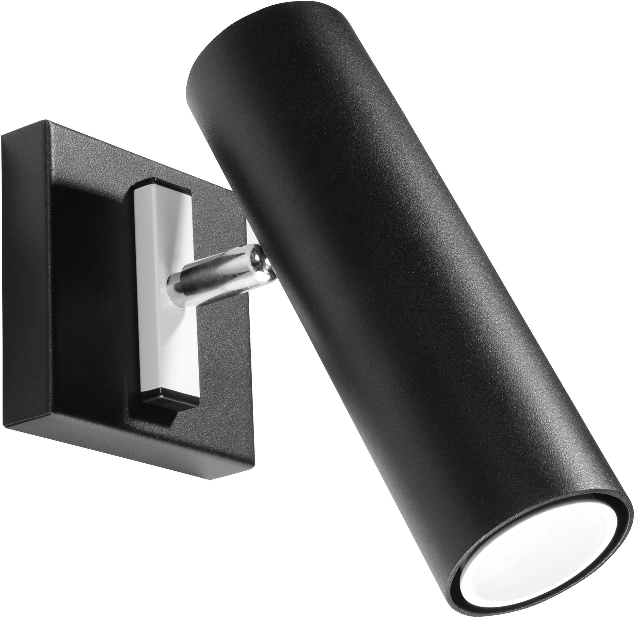 Sollux Lighting Direzione applique murale 1x6 W noir SL.0498