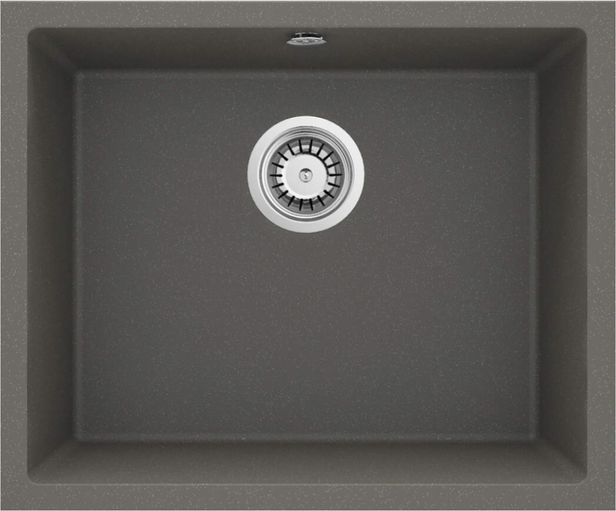 Deante Corda évier en granit 49x40 cm anthracite ZQA_T10C