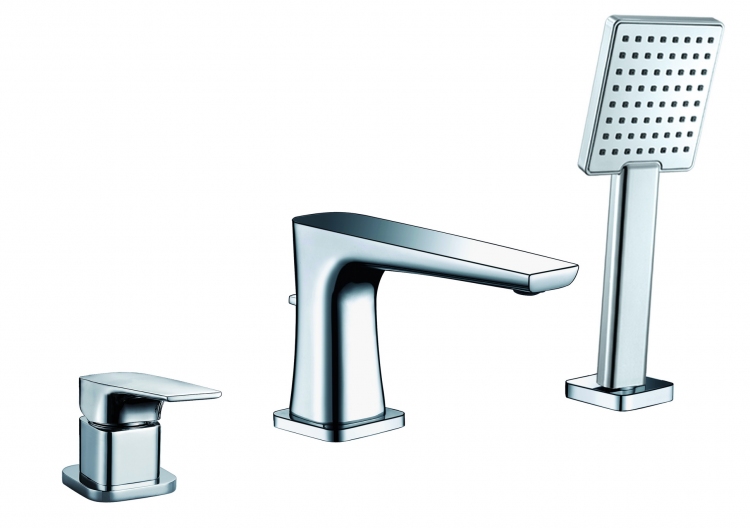 Blue Water Monaco mitigeur bain-douche pour baignoire chrome MON-BWW.080C