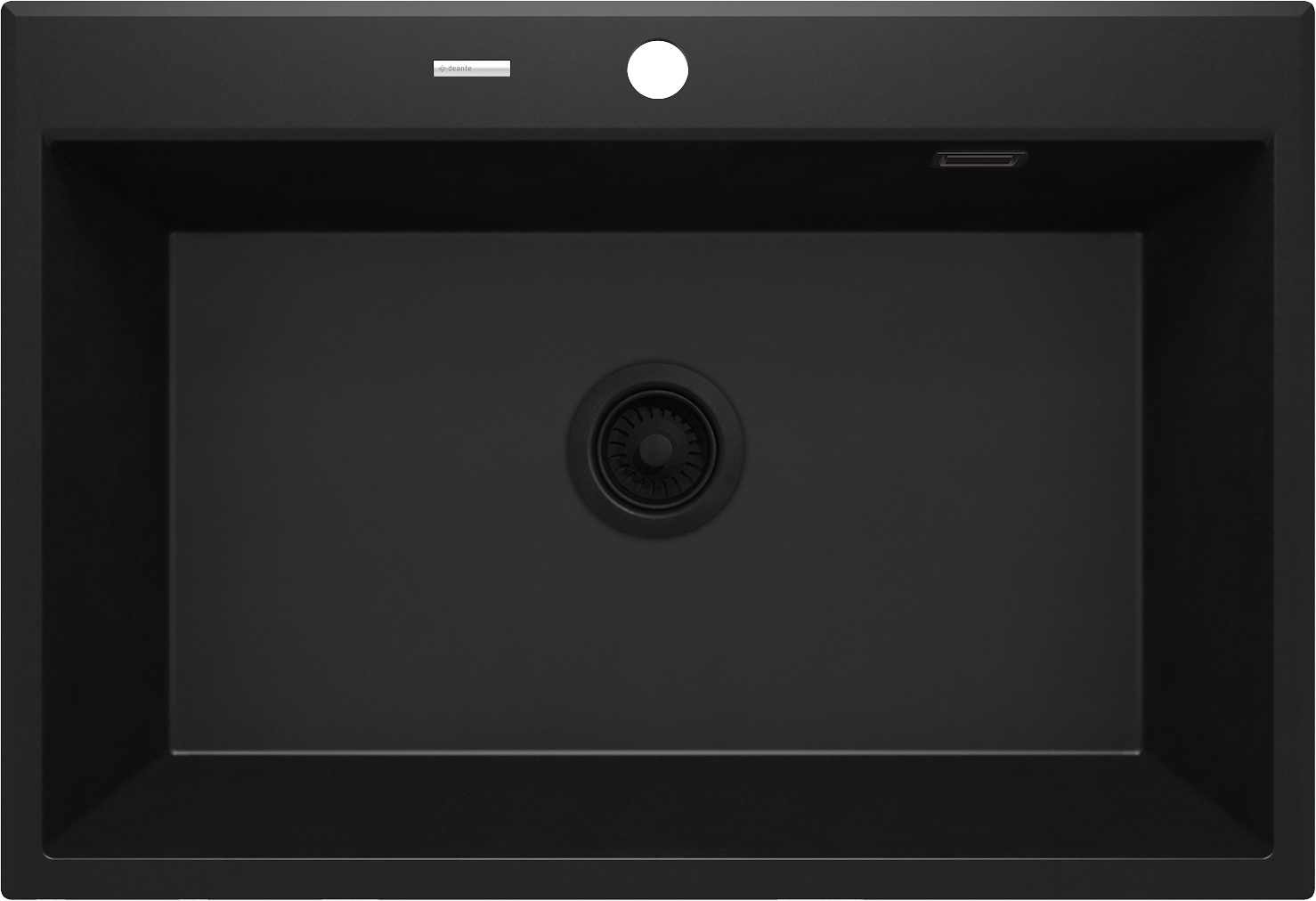Deante Eridan évier en granit 70x52 cm noir ZQE_N103