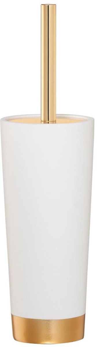 Sealskin Glossy brosse wc posé blanc-doré 362320549