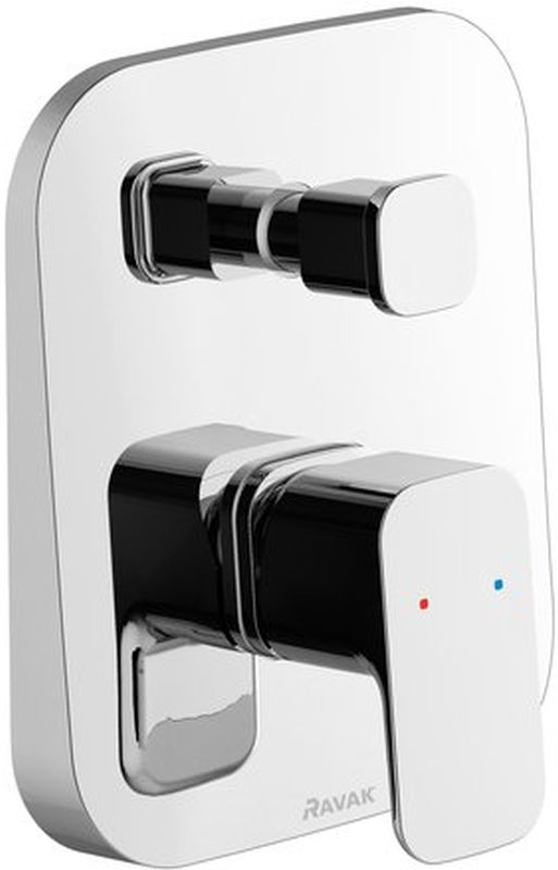 Ravak 10° mitigeur bain-douche encastrée chrome X070134