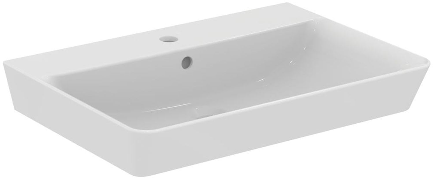 Ideal Standard Connect Air lavabo 65x46 cm rectangulaire classique-de meuble blanc E074101