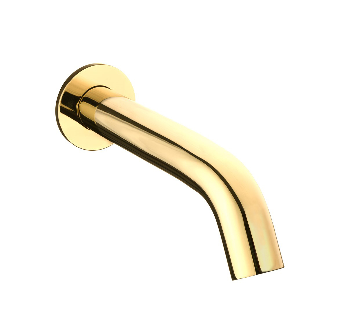 Oltens Molle bec pour mitigeur de baignoire doré brillant 39100800