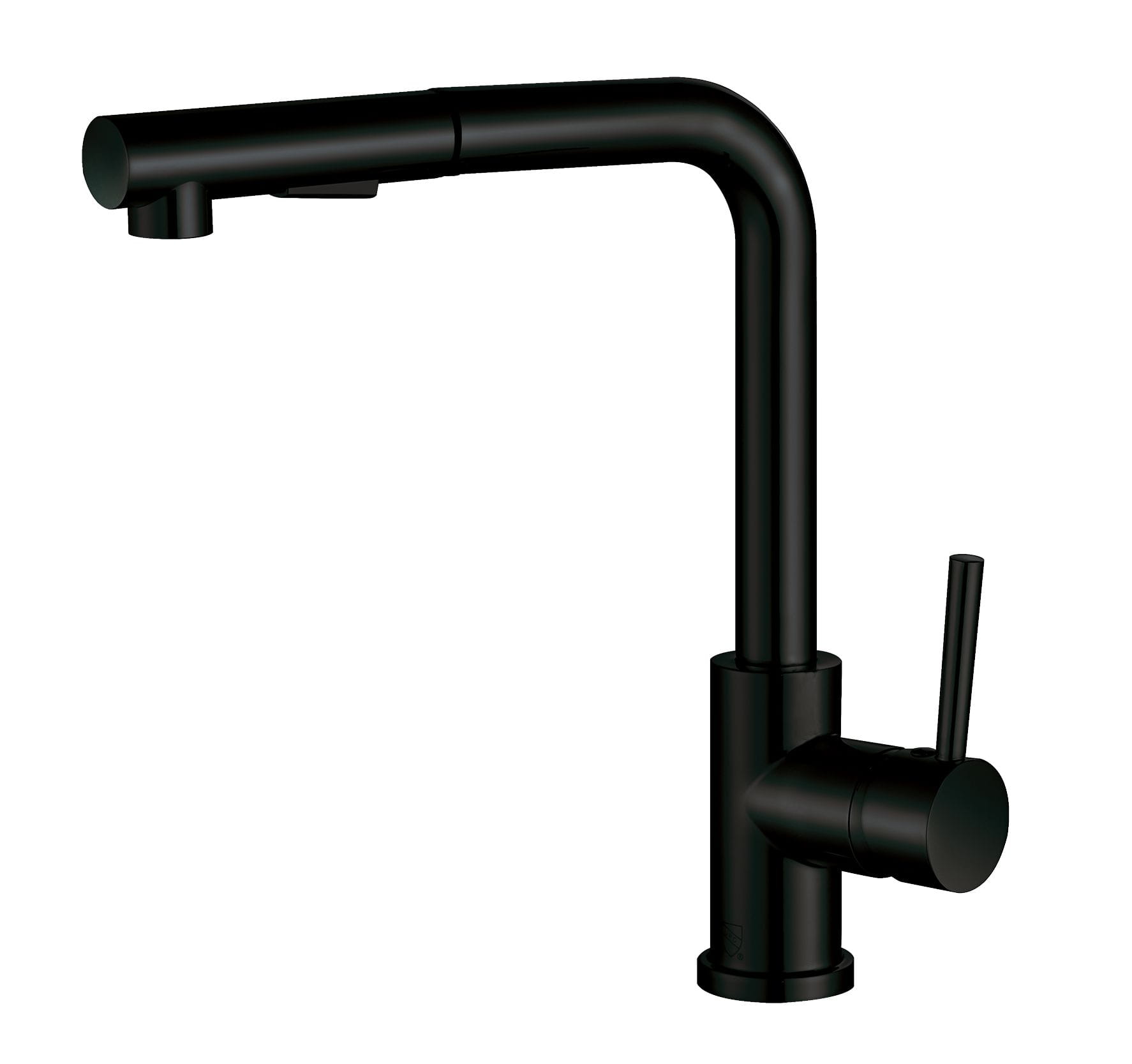 Berg Porta WW mitigeur de cuisine sur pied noir 130231PH