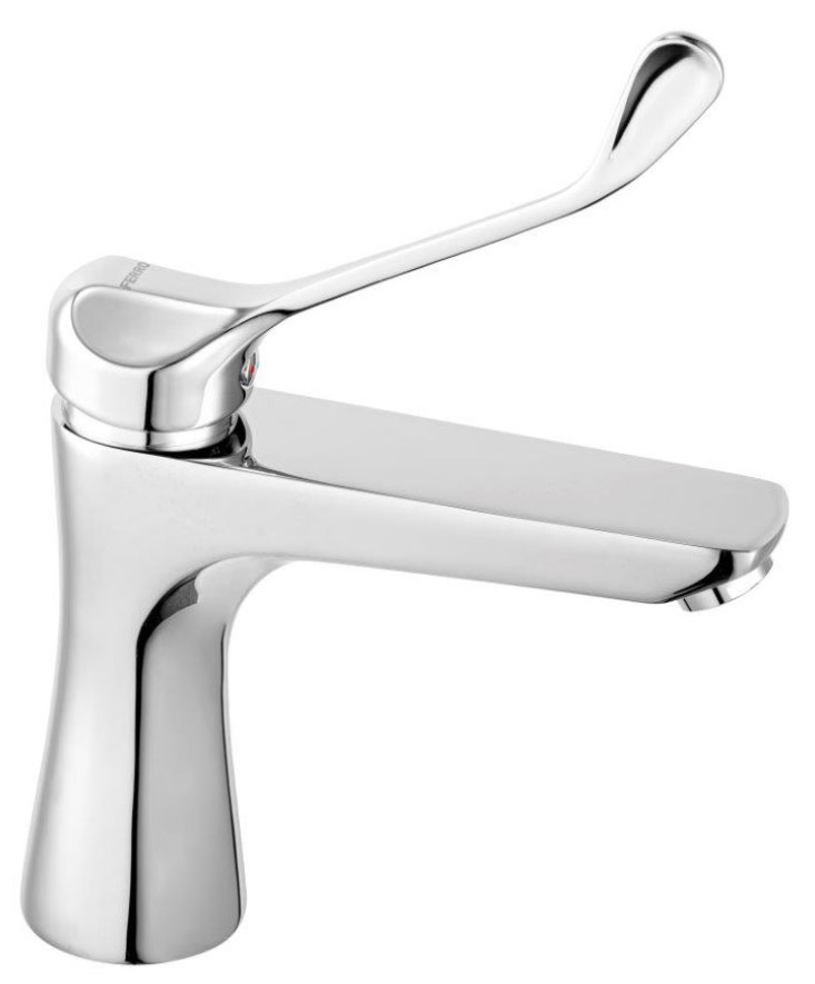 Ferro Algeo Square Medico mitigeur de lavabo sur pied chrome BAQM2