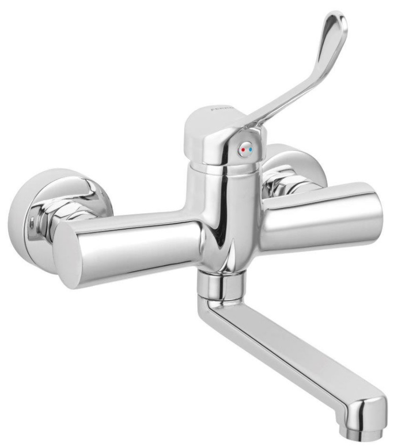 Ferro Algeo Medico mitigeur de lavabo murale chrome BAGM3