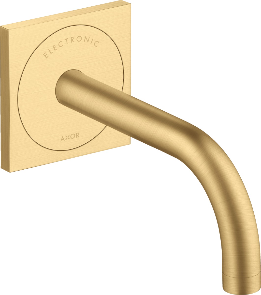 Axor Uno2 mitigeur de lavabo encastrée électronique doré 38119250