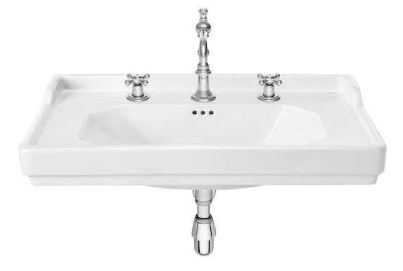 Roca Carmen lavabo 80x50 cm rectangulaire classique blanc A3270A0003