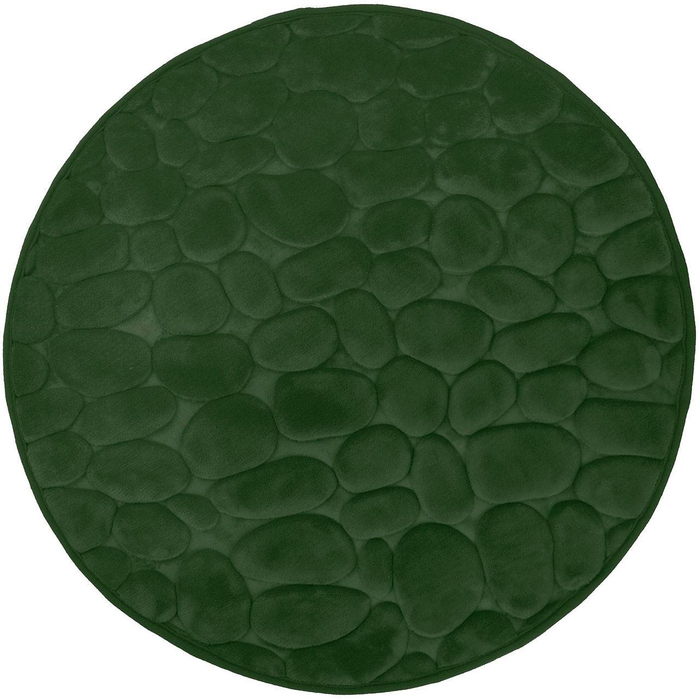 Duschy Bellarina tapis de bain 60x60 cm rond vert 767-59