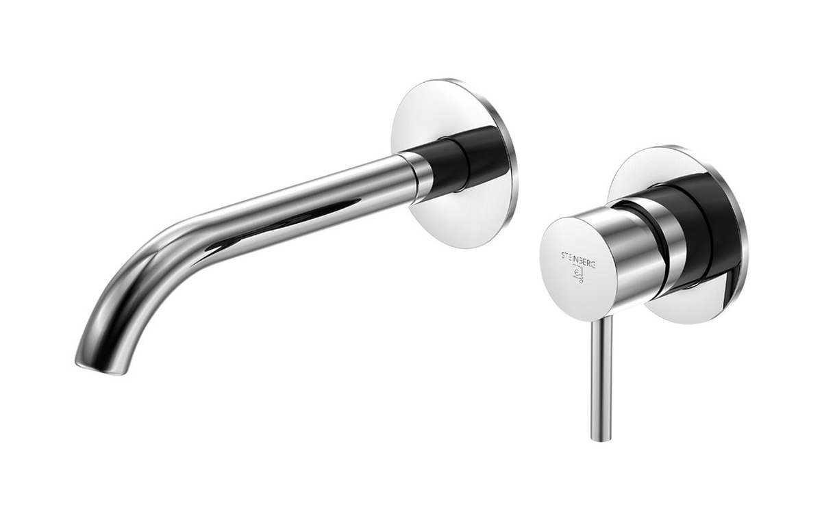Steinberg 100 mitigeur de lavabo encastrée chrome 1001816