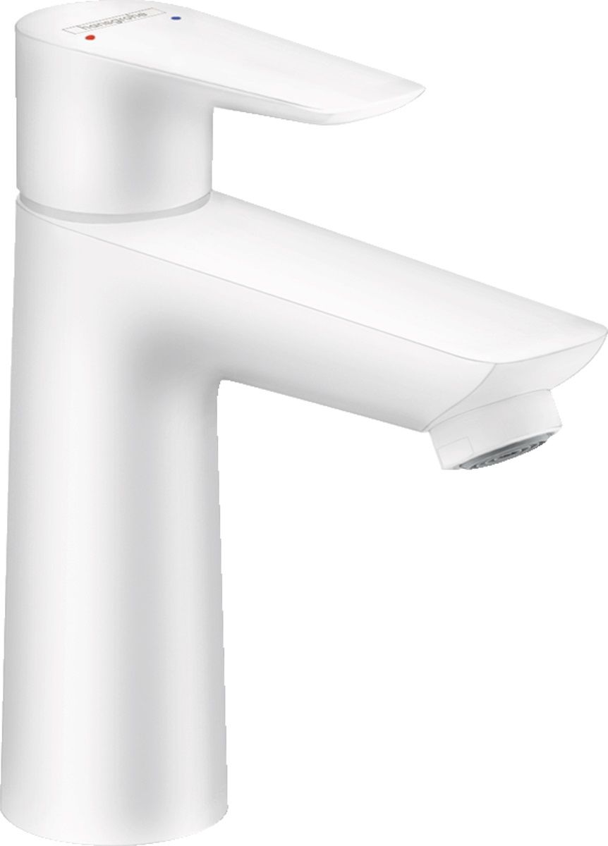 Hansgrohe Talis E mitigeur de lavabo sur pied blanc 71710700