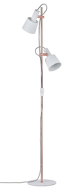 Paulmann Neordic lampadaire 2x20 W blanc-cuivre 79660