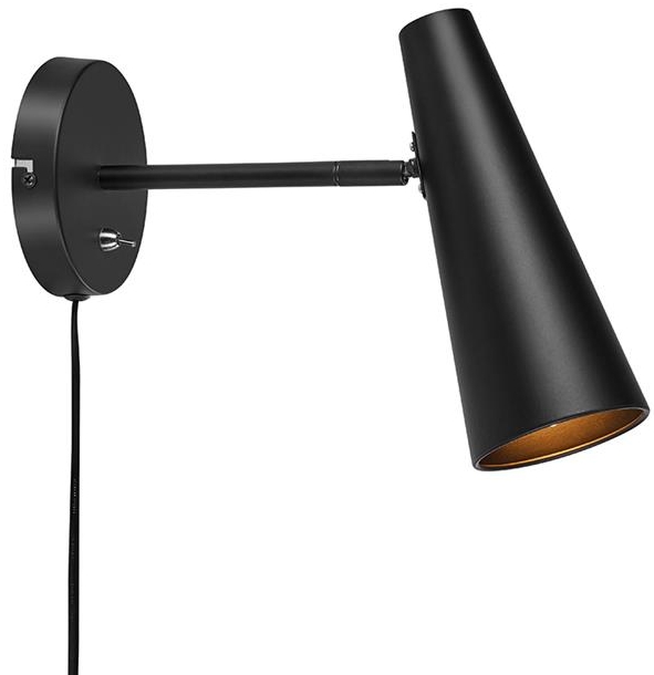 Markslöjd Peak applique murale 1x40 W noir 107898