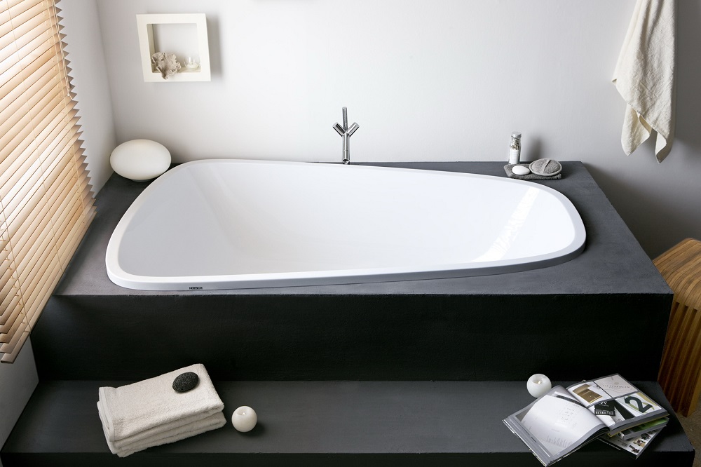 Hoesch SingleBath baignoire ovale 180x114 cm ovale blanc 3688.010