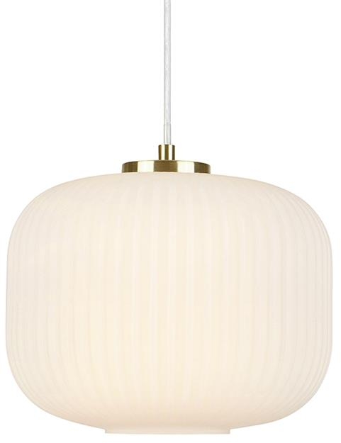 Markslöjd Sober lampe suspendue 1x20 W blanc-laiton 107918